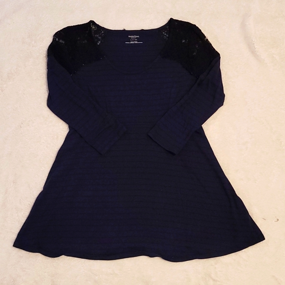 Motherhood‎ Maternity lace blouse